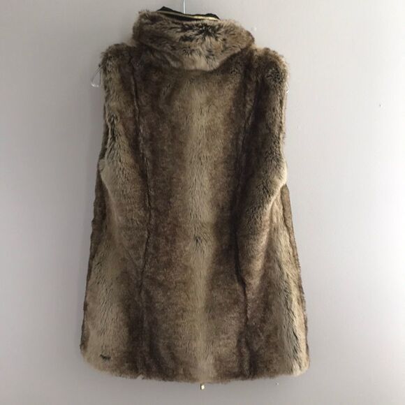 ELLEN TRACY faux fur vest coat - Picture 12 of 14